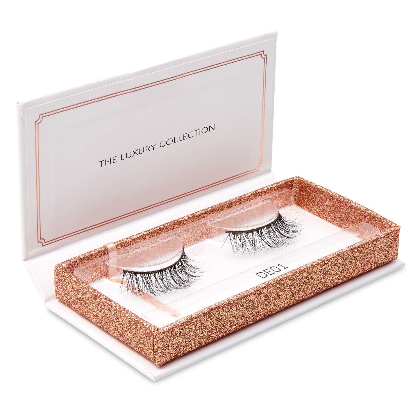 Luxury 3D Mink Eyelashes - DE01-Eyelashes-Dramatic Eyelashes