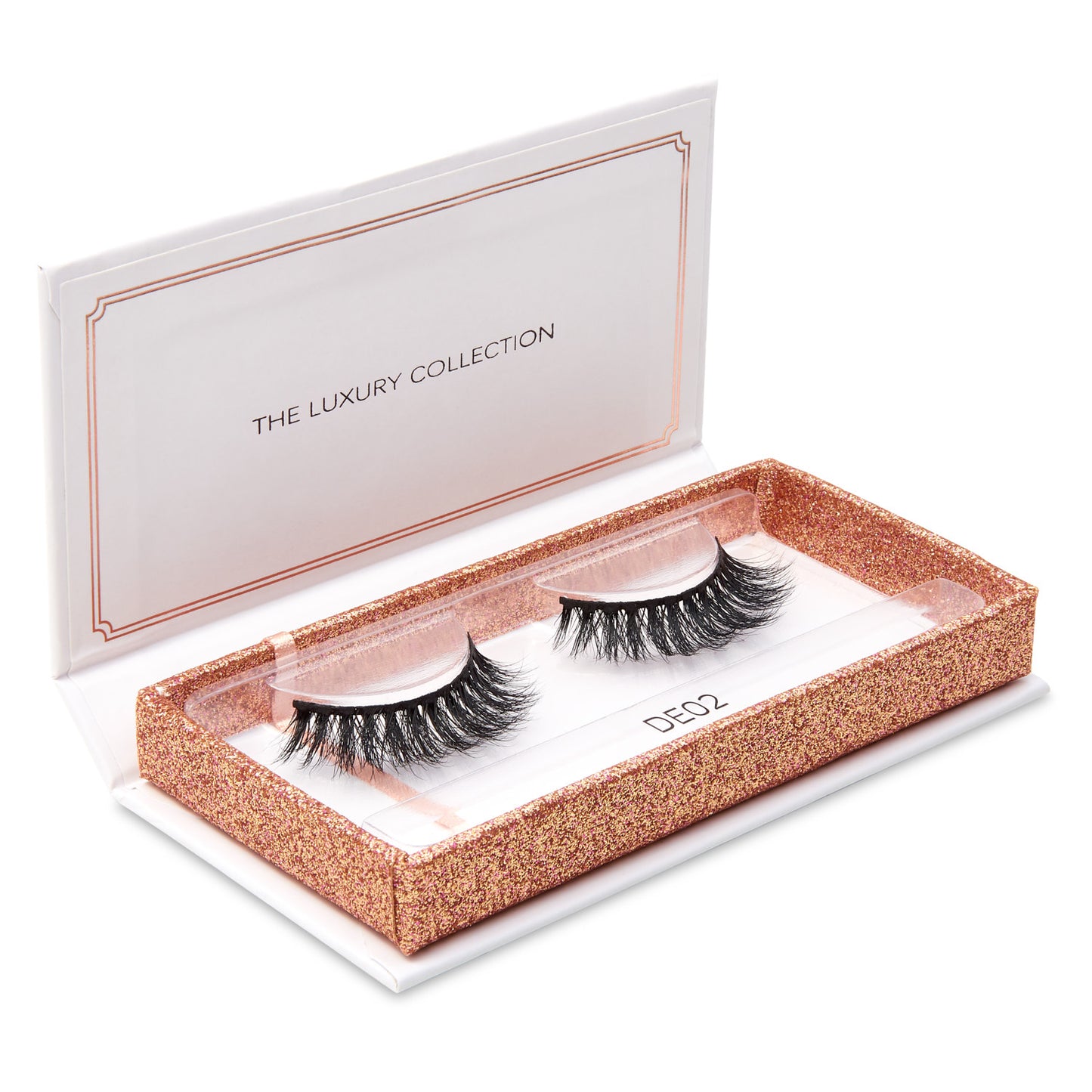Luxury 3D Mink Eyelashes - DE02-Eyelashes-Dramatic Eyelashes