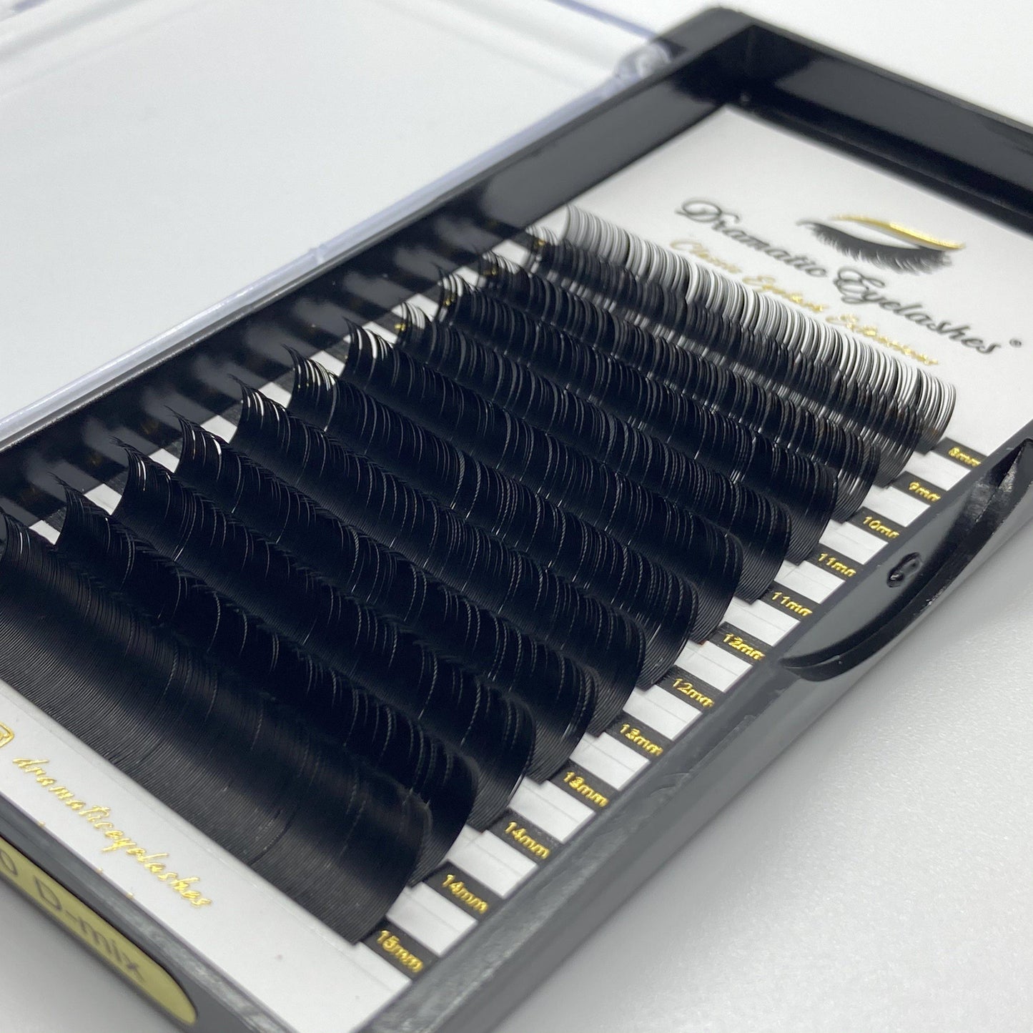 Classic Lash Extensions Single Length (8-16mm)