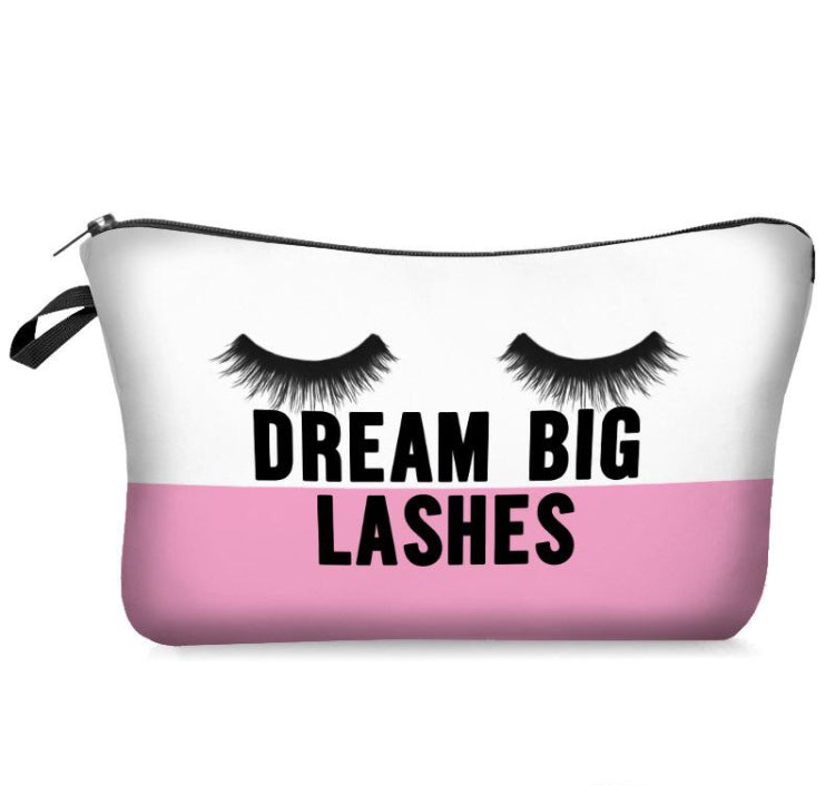 Makeup Cosmetic Bag - Dream Big Lashes