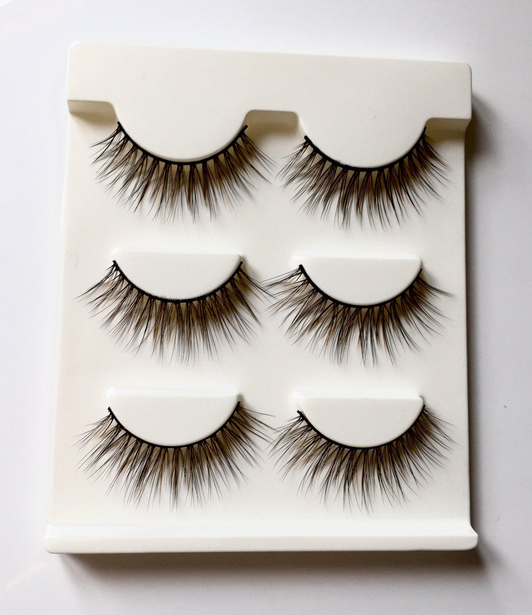 DE15M: Multi-Pack (3 Pairs) of 3D Mink Eyelashes-Eyelashes-Dramatic Eyelashes