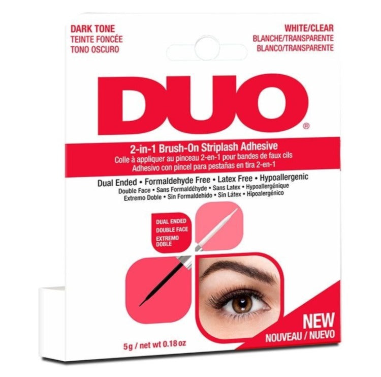 DUO 2-in-1 Lash Adhesive Clear & Dark (5g)