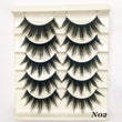 Load image into Gallery viewer, N02: Multi-Pack (5 Pairs) Dramatic False Black Eyelashes - Dramatic Eyelashes